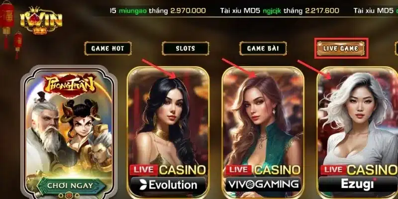 casino trực tuyến