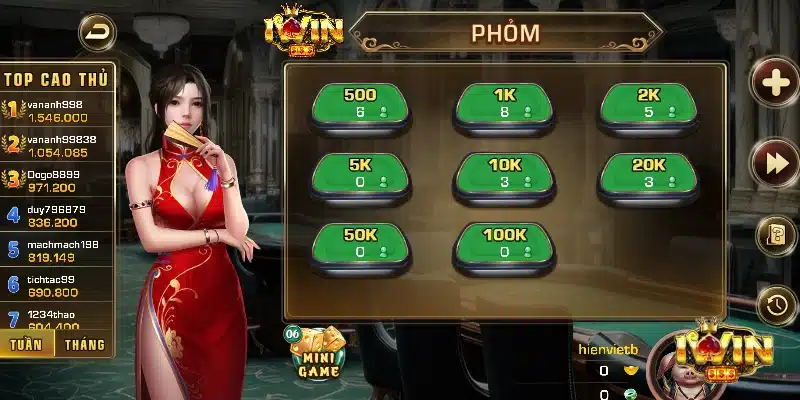 phỏm tá lả iwin 