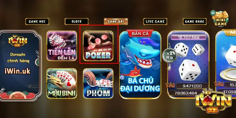 poker đổi thưởng iwin