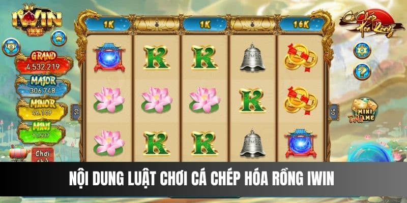 Nội dung luật chơi Cá Chép Hóa Rồng IWIN