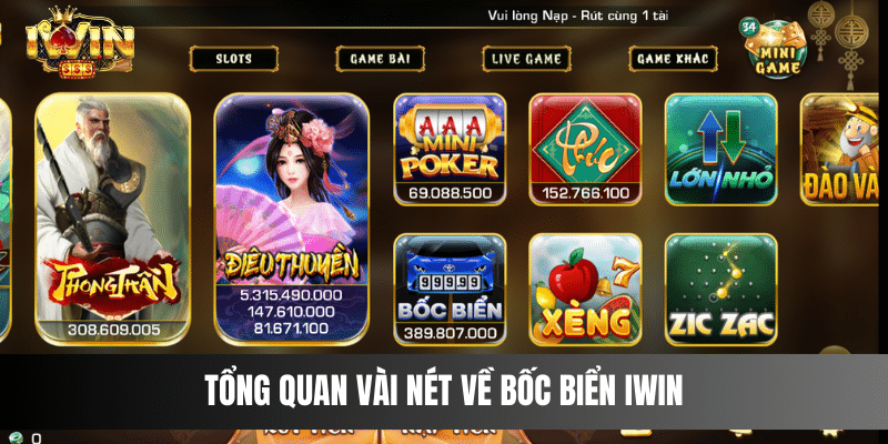 Tổng quan vài nét về Bốc Biển IWIN