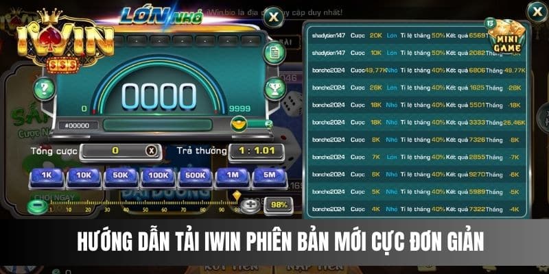 Hướng dẫn tải IWIN phiên bản mới cực đơn giản