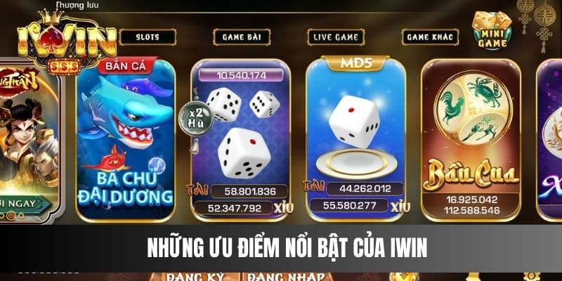 Những ưu điểm nổi bật của IWIN