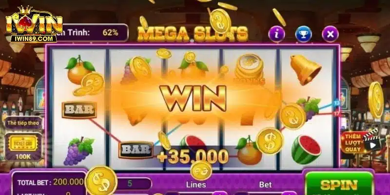 Trải nghiệm nổ hũ Mega Jackpot cực thú vị tại Iwin